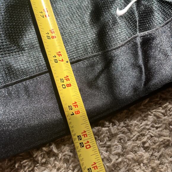 Nike Basketball Shorts Mens Large Black Mesh Lined Dazzle Athletic Sports Active - Picture 7 of 7